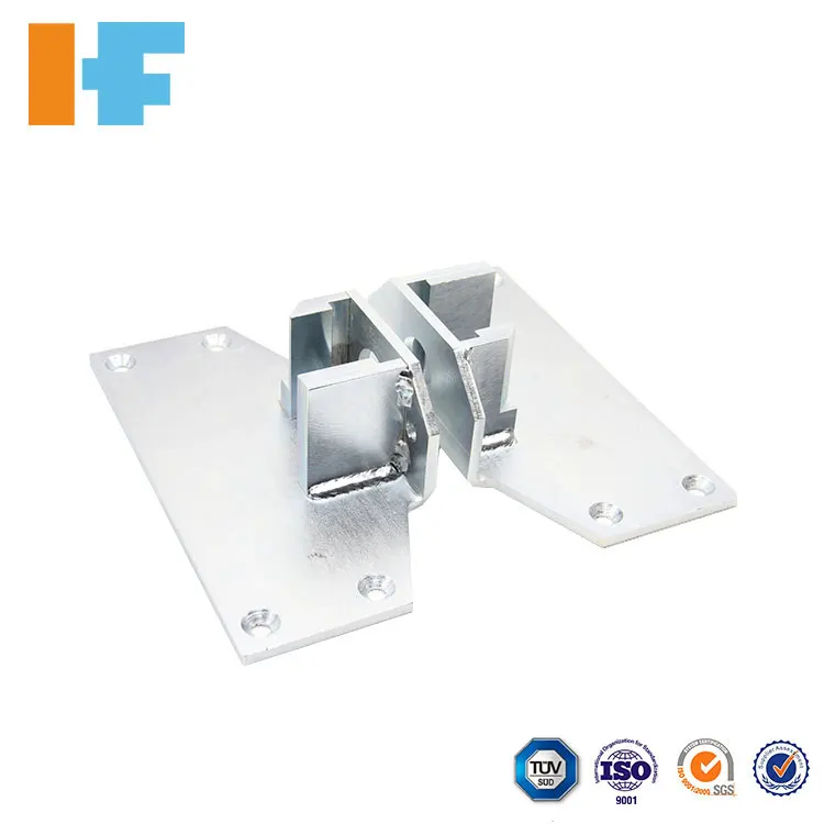 
Galvanized steel fabrication laser cutting welding parts 