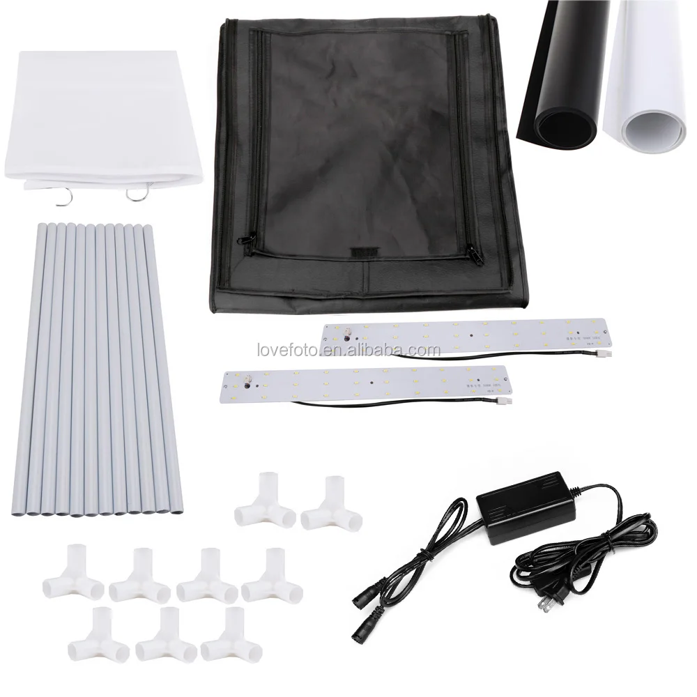 360 Photography Equipment Photo Shooting Box Kit 80*80*80cm