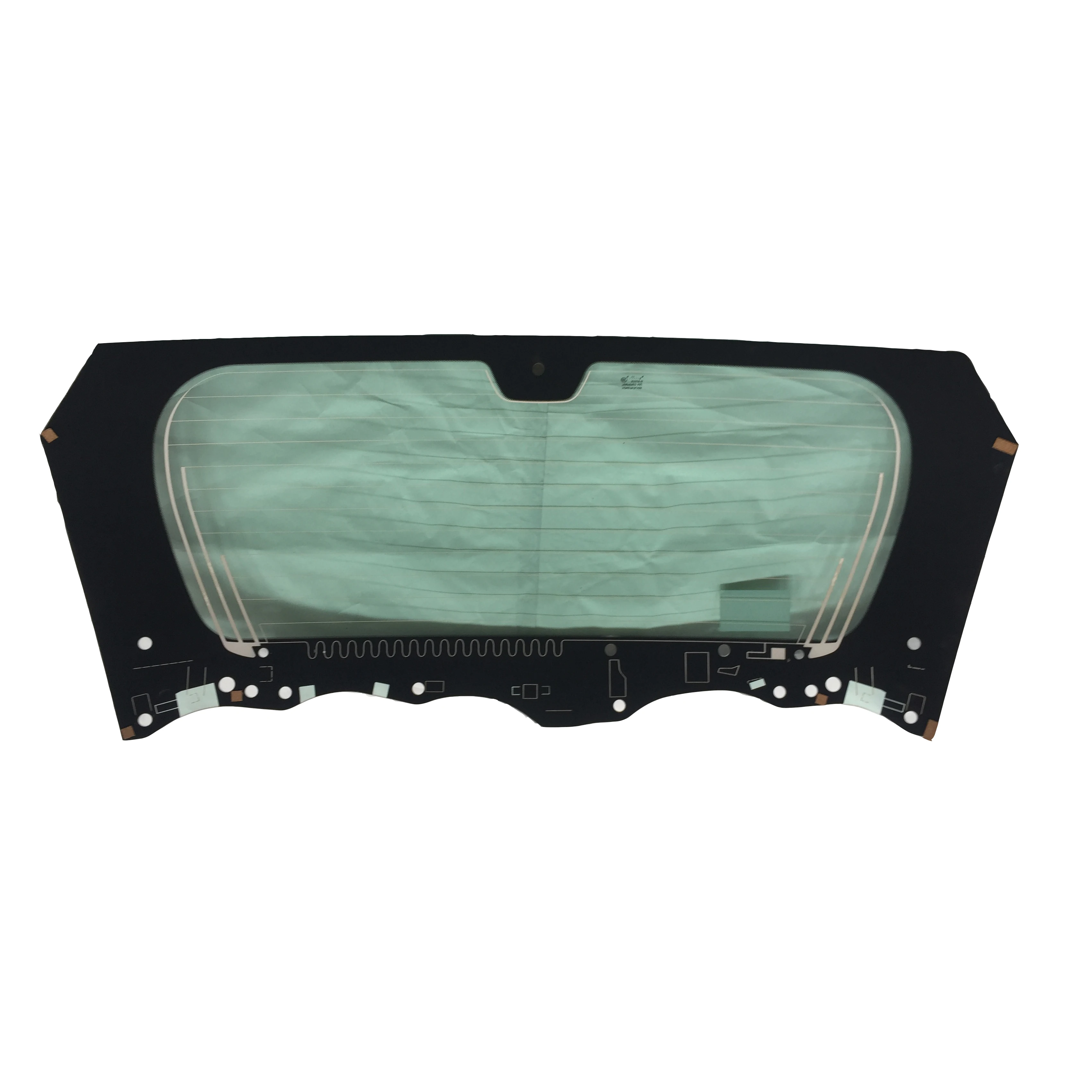 automobile glass for front&rear windshield