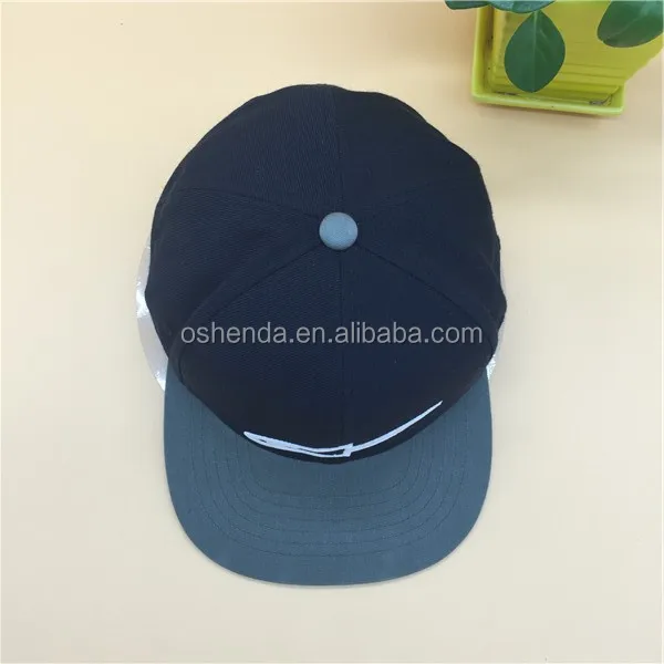 6 panels custom logo snapback cap and hat made in China