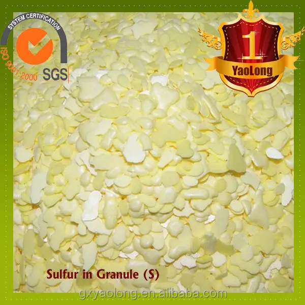 hot selling China factory price sulfur 99.9%