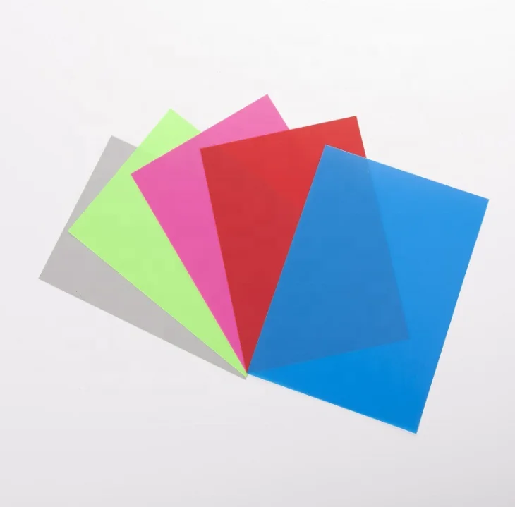 Heat molding 0.8mm clear esd pvc plastic sheets