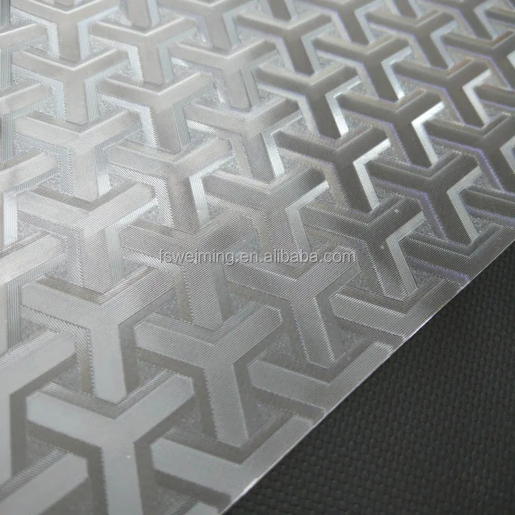Embossed PVC Glass Window Decorative Film