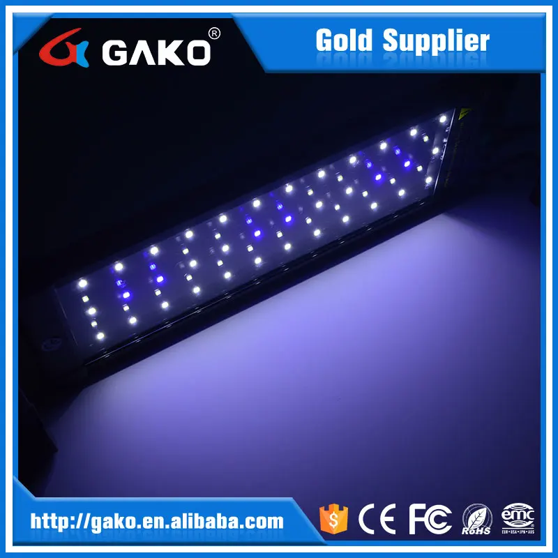 
100-240V/50-60Hz bracket led light fixture lamp aquarium 