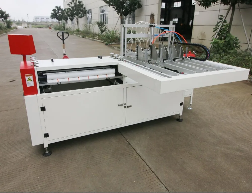 Semi automatic book cover making machine/case maker machine/calendar hardcover making machine