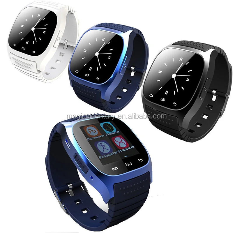 China Bluetooth SmartWatch Factory Selling Wifi Waterproof M26 Smart Watch For Android IOS Phone