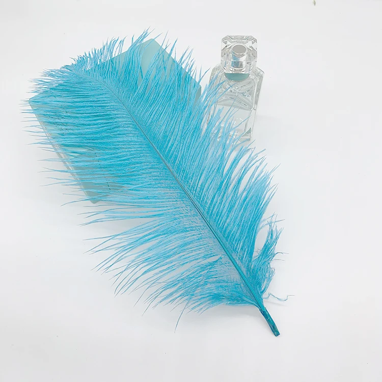 Promotion List Dyed Teal Baby Pink Natural Ostrich Feather Real Dark Green  Ostrich Feather