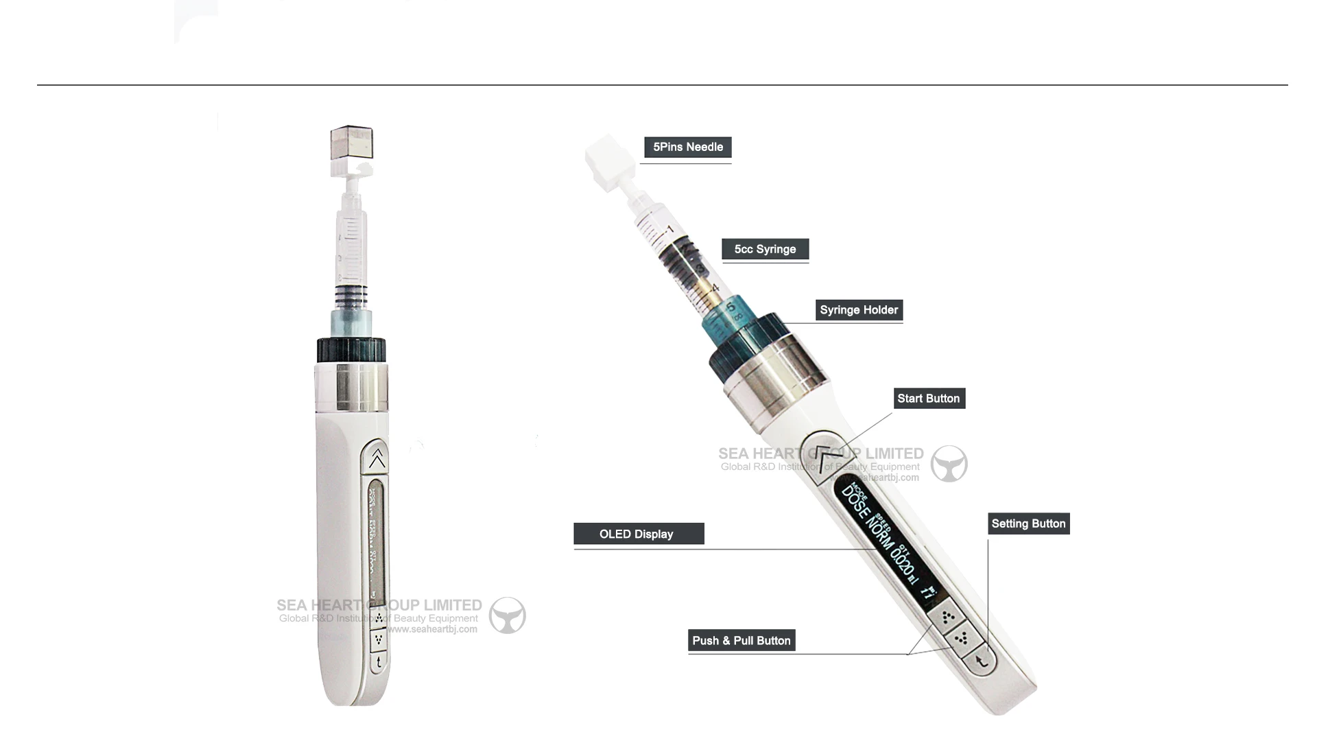 Mesotherapy injection pen DERMA JET meso pen medical use for spa clinic