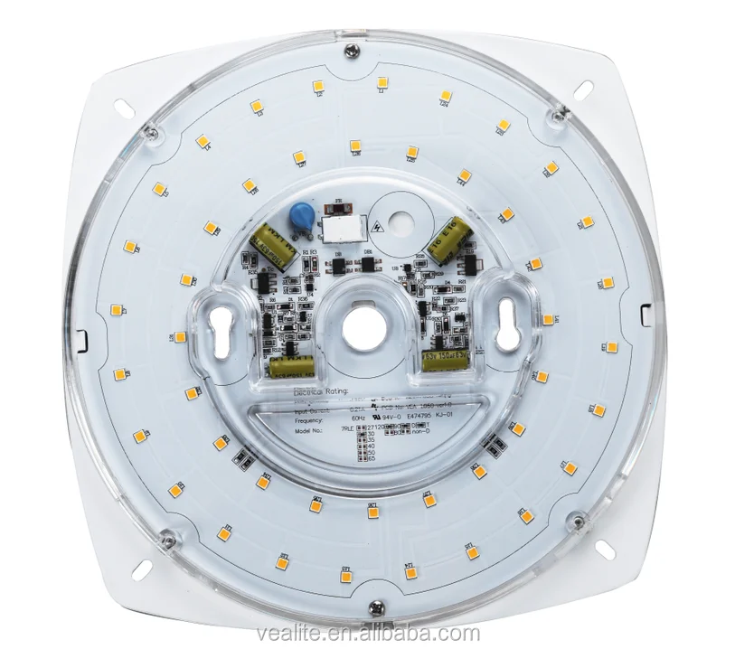 
28w 7' UL ES Title 24 JA8 certificated flick free triac dimming round DOB LED light engine module retrofit led ceiling light 