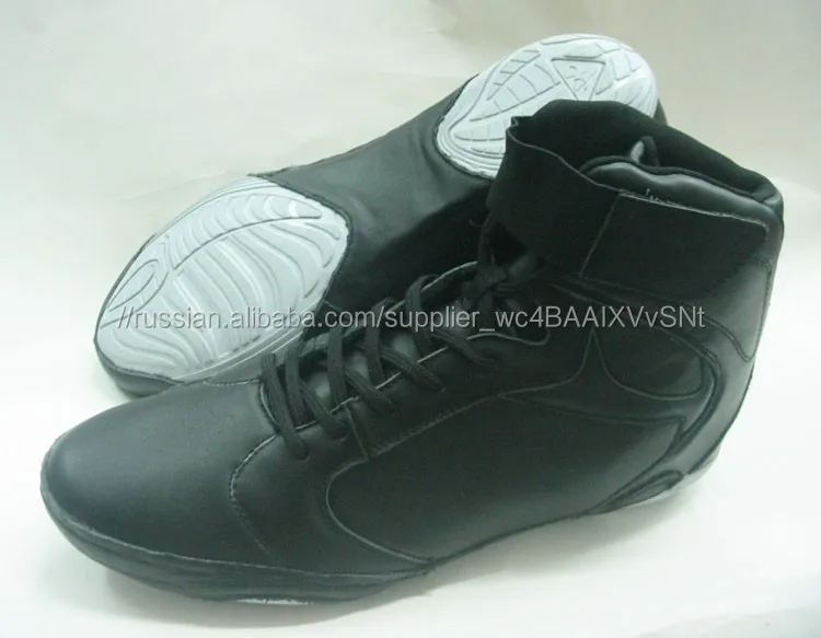 Подлинная быка кожи борьба обувь раскол подошвой завод в Китае черный цвет солдат герой спортивной обуви