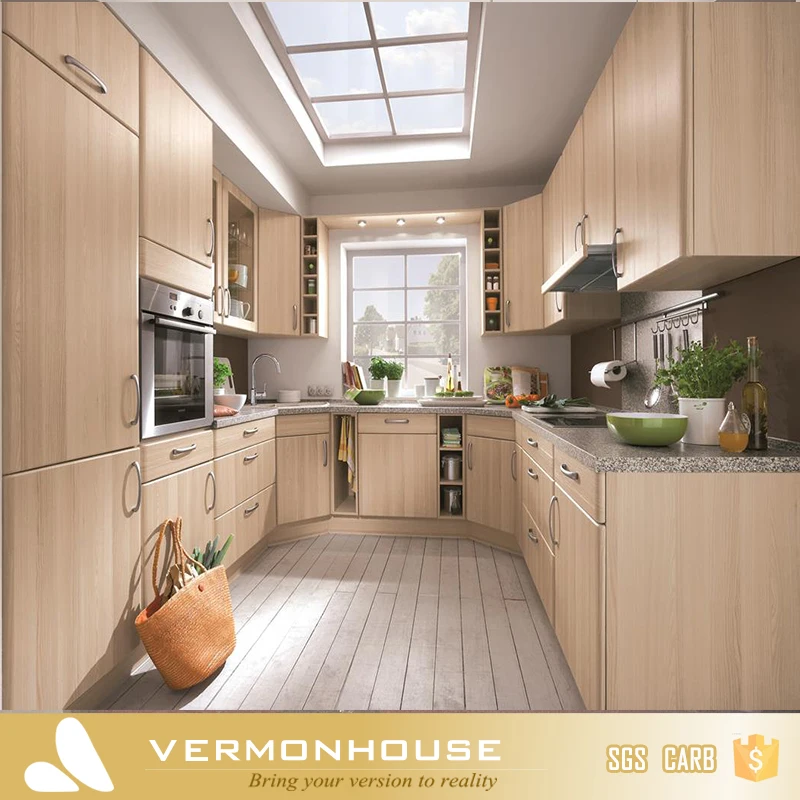 2022 Hangzhou Vermont Modern Design Kitchen Cabinets PVC Foam Board Particle Board Turkey