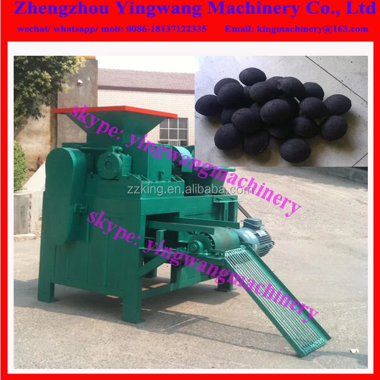 Роликовая машина для брикетирования угля/угля в форме шара