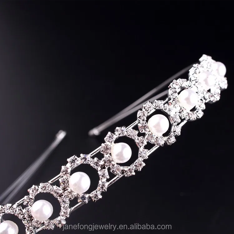 Wholesale Cheap Premium Wedding Headpieces Bridal Hairband Rhinestone And Crystal Headband