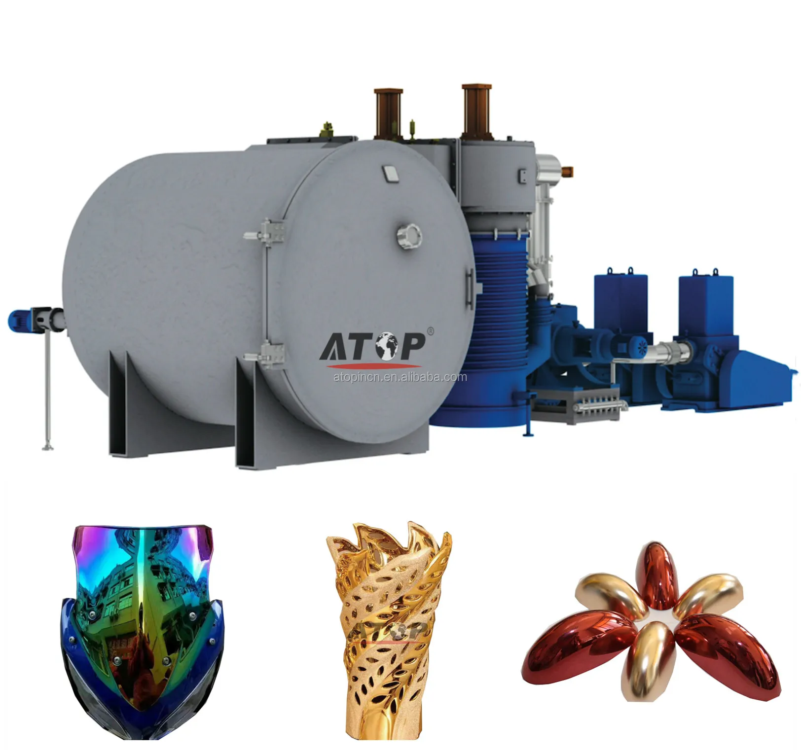 ATOP Metallizing Vacuum Coating Equipment for Plastic Products