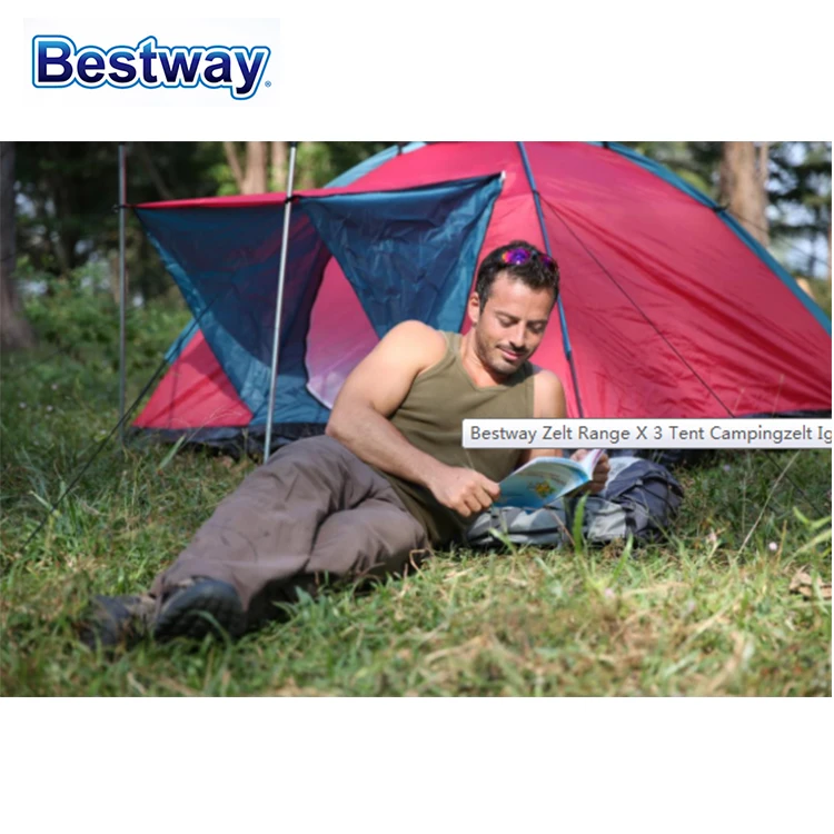 Bestway 68012 hiking watertight portable camping tent for 3 people