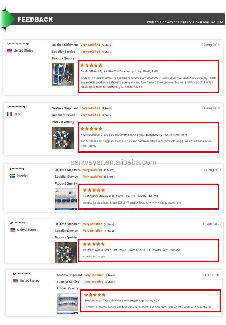 
US warehouse High Quality Aod-9604 CAS 221231-10-3 Weight Loss Peptide aod9604 powder aod 9604 