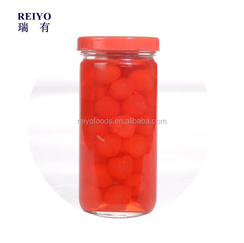 
Canned fruits cherry in heavy syrup 3000g jars low price 