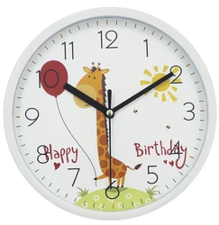 Fashion Promotion 8 inch cartoon wall clock  for home decor wholesale