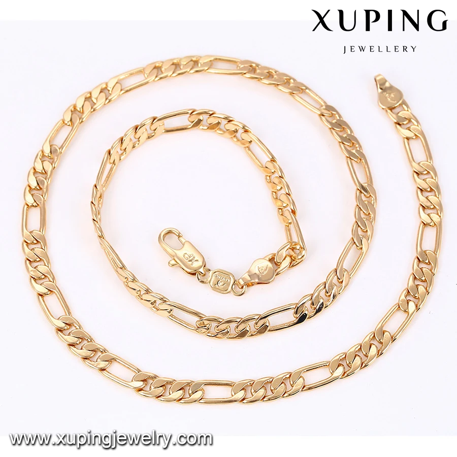 43179 Xuping Jewelry  18K Gold Plated Fashion Chain  Necklace