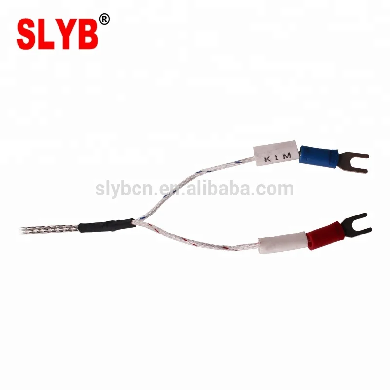 K J E S PT100 Type Spring Temperature Sensor Thermocouple WRNT-02
