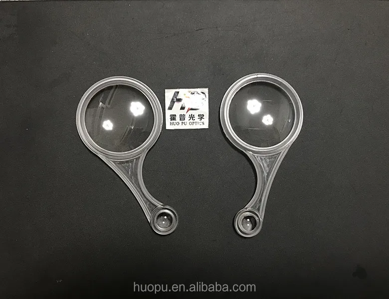 Завод Горячие продаж акрил двояковыпуклые увеличительное стекло 3x
