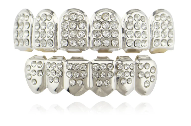Gold Plating free grillz teeth Hot Hip jewelry Hop Teeth Grillz High Quality Tooth Cap