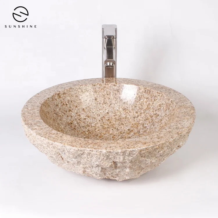 Wholesale High Quality Natural Stone Granite Sink For Outdoor