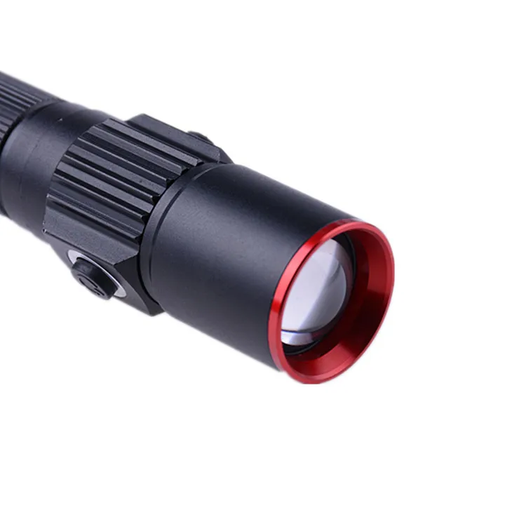 New arrival promotion item U2 q5 lens Zoom Rechargeable Flashlight Led Pocket Cheap aluminum Torch Light