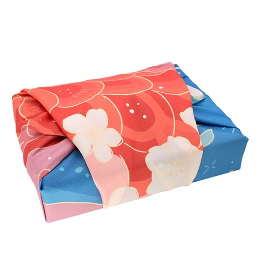 Wholesale  multi-function bandana wrapping cloth furoshiki fabric