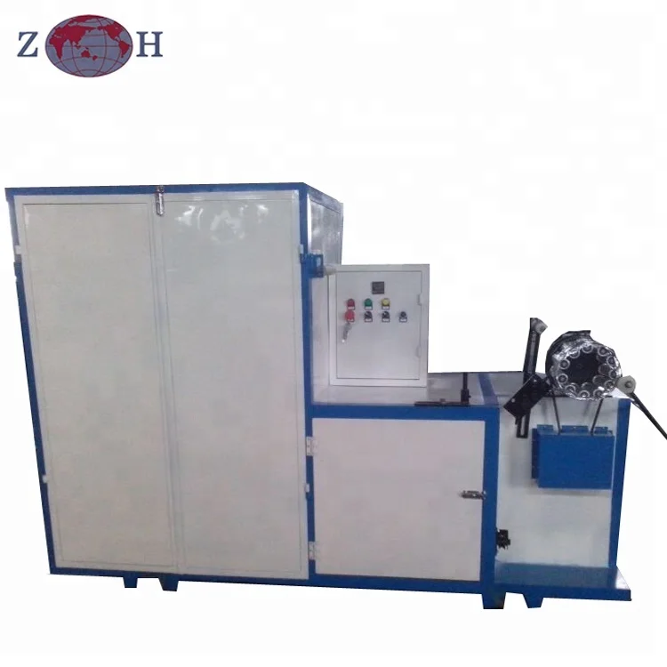 Ventilation purpose aluminum flexible duct pipe making machine