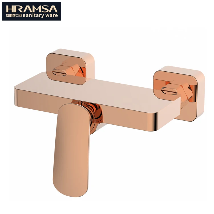 Kaiping ceramics cartridge bathroom fittings gold shower set brass shower mixer