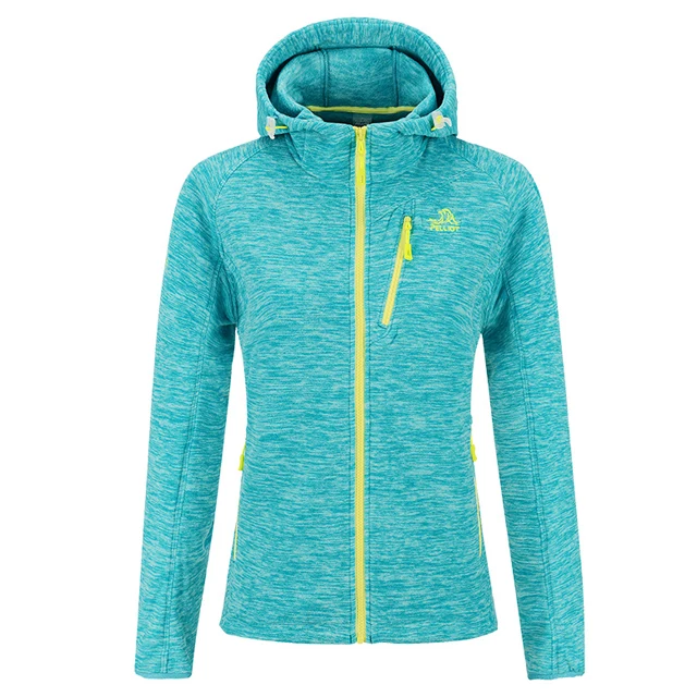 Pelliot Мужская и Женская флисовая куртка с капюшоном оптом