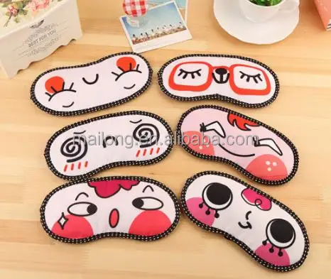 
The new cute cartoon ice patch Multifunctional character shading sleep an eye mask PN4053 