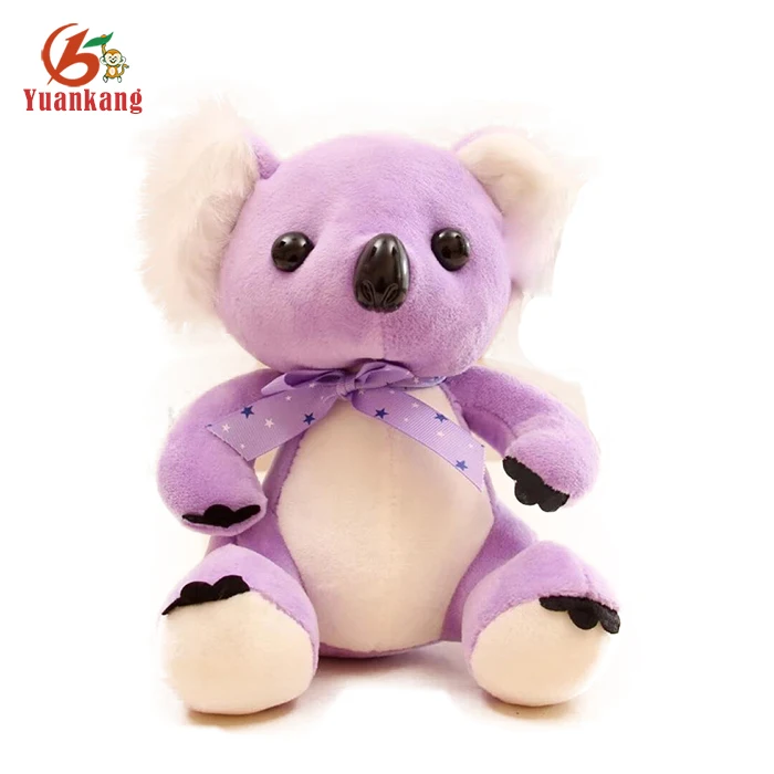 Custom Blue/Pink/Purple/Mini/Giant/ Baby Panda Koala Bear, Christmas Soft Plush Stuffed Koala Toys With Your Logo