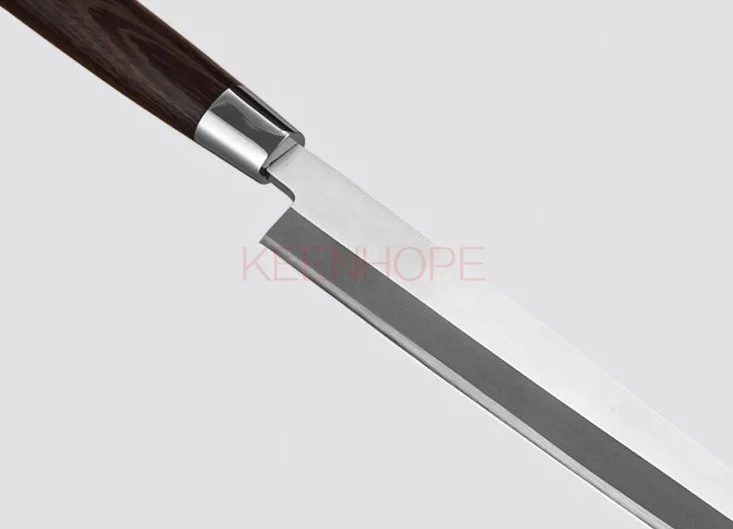 210MM Japanese Sushi Knife Slicing Knife with 4.5MM Top Grade Germany Din 1.4116 Stainless Steel Blade