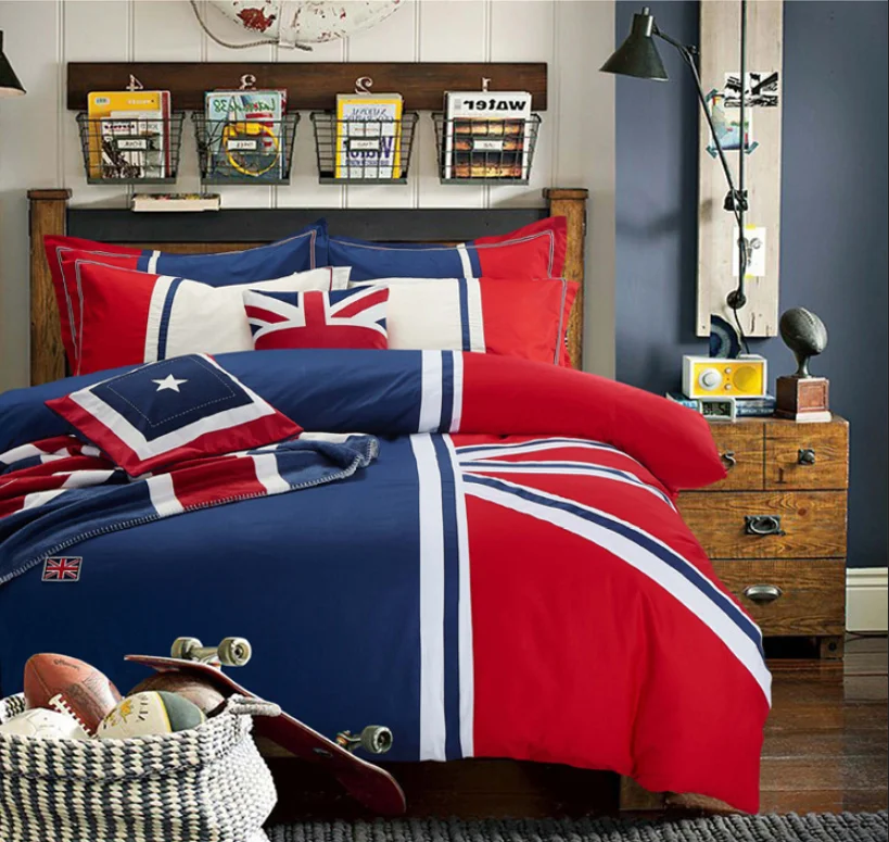 
3 Piece Bedding Set Quilt Cove with sheet and pillow, Embroidery Cartoon Design Kids Environmental High-grade Cotton 