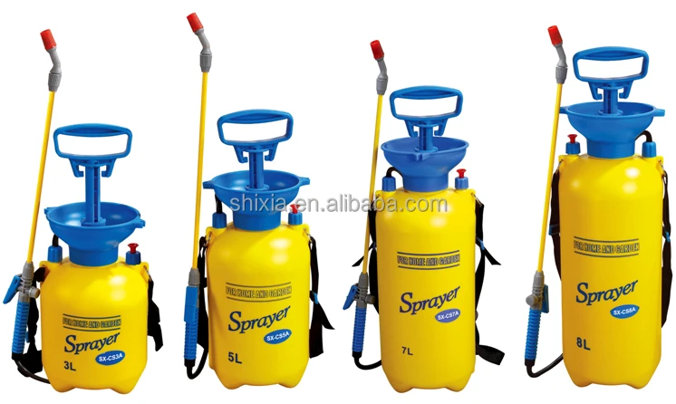 Seesa Garden 5L Plastic High Pressure Pump Chemical Sprayer