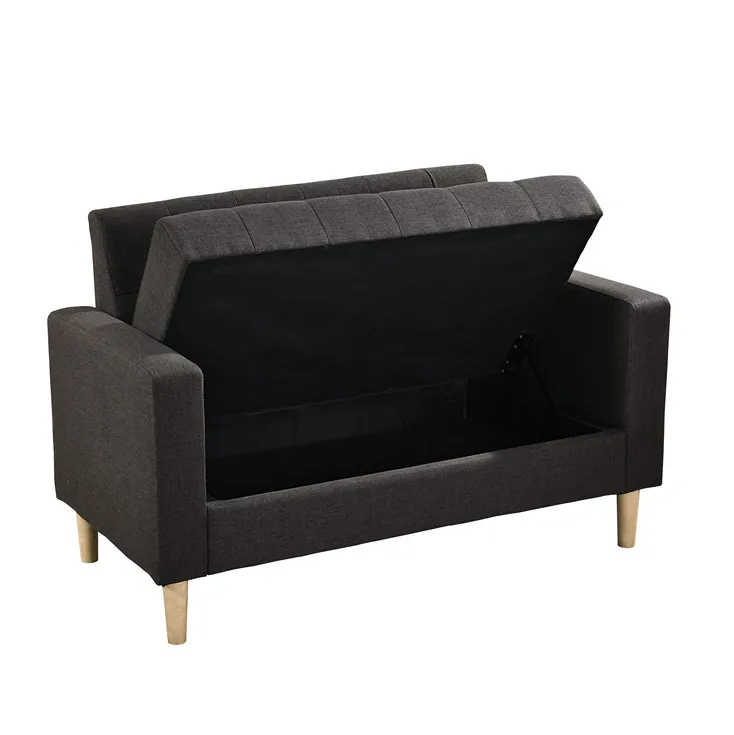 Latest two seater sofa low price leather sofa set coffee shop furniture