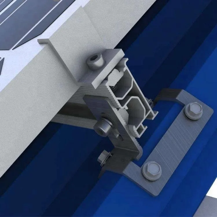 Pitched Tin Roof Adjustable Solar Pv Panel Mounting Brackets