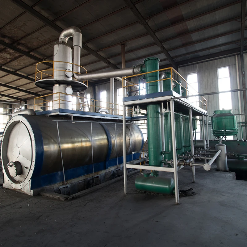 Waste Tyre Pyrolysis Oil To Diesel Distillation Equipment/Recycling Machine