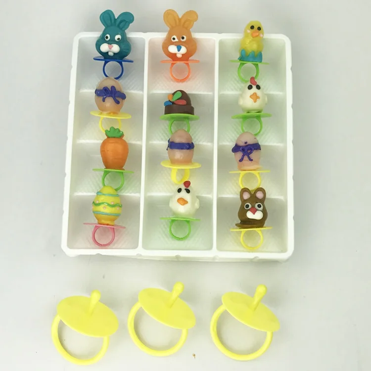 Quanzhou Food Grade Candy Baby Pacifiers Ring Lollipop Plastic Rings Bulk Base For Candy