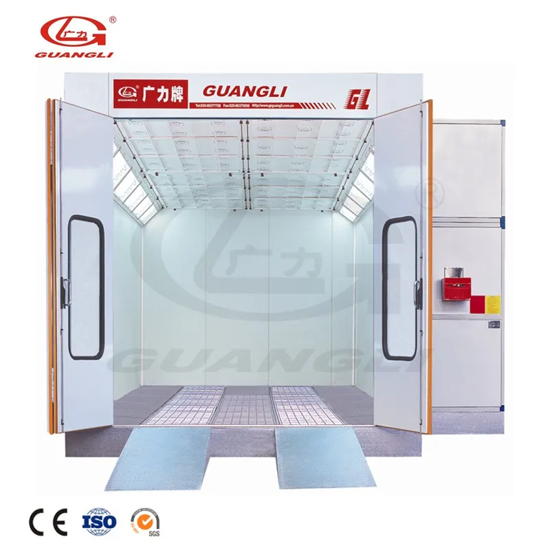 Powder coating used industrial paint booth bus spray booth for sale
