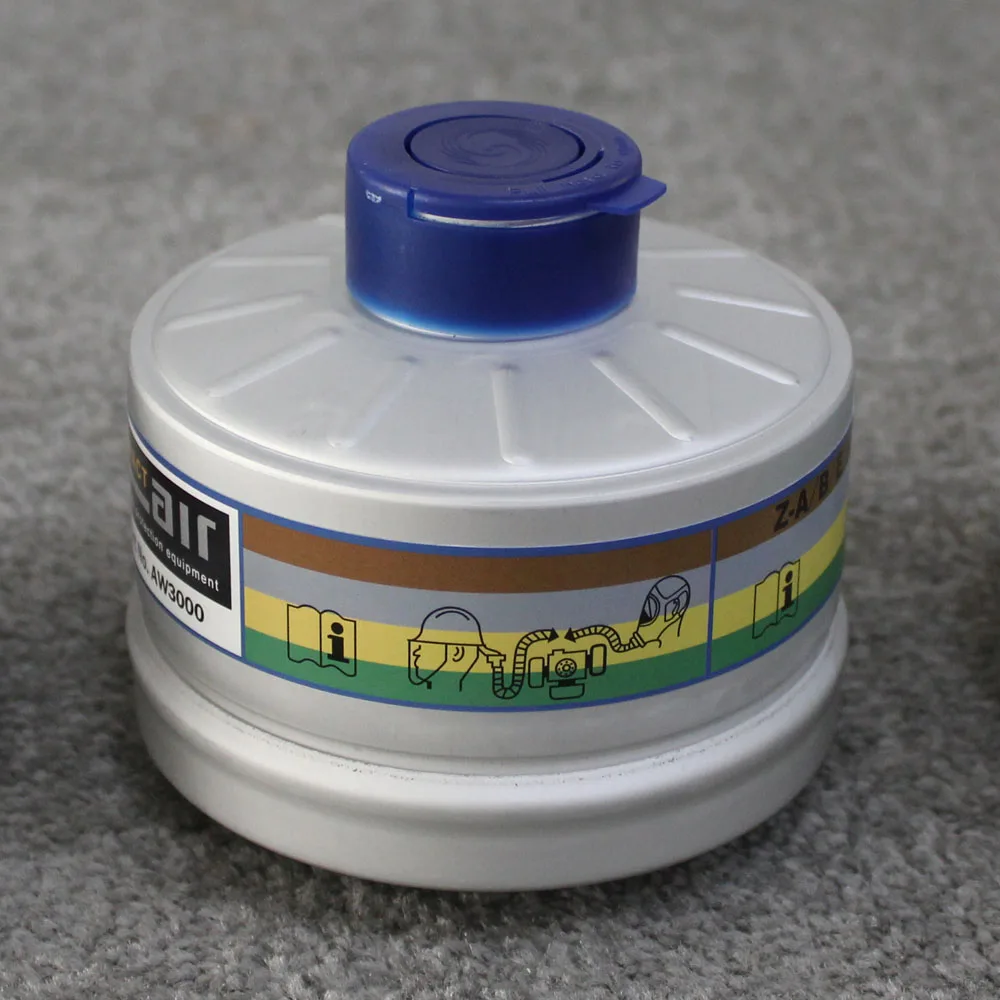 Factory Wholesale PLrice Custom Activated Carbon Gas Mask Filter Cartridges