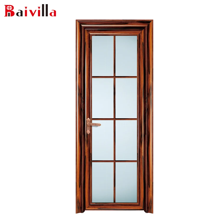 Frosted Glass Inserts Decorative Flush Door Wholesale Door Price Lists