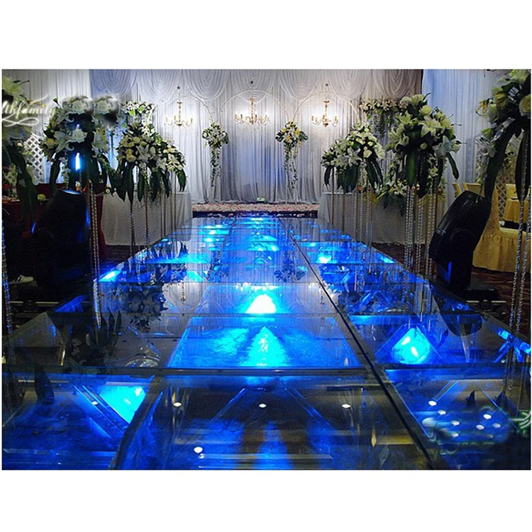 Стеклянная акриловая Свадебная концертная алюминиевая сценическая платформа Дешевая портативная