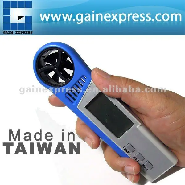 M0198610 цифровая ручка типа термо- гигро- анемометр/сделано в тайване