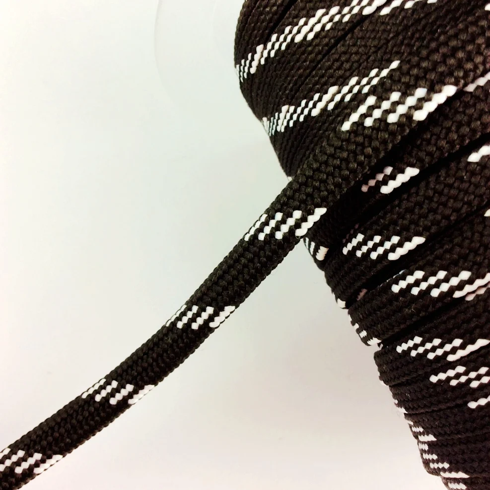 Nylon drawstring cord Hollow Flat Braid Rope