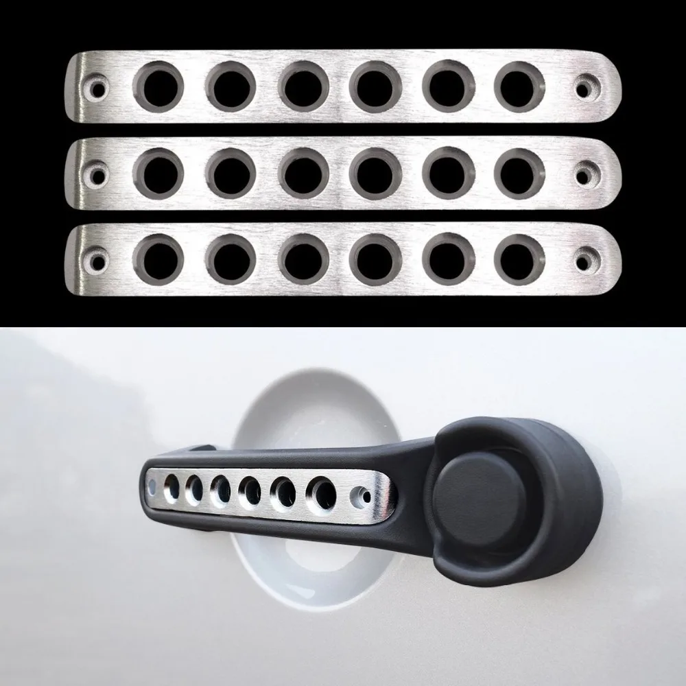 Синяя Передняя и задняя дверь, автомобильная ручка захвата, вставка, накладка, автомобильные аксессуары 2007 - 2016 для Jeep Wrangler JK и неограниченные аксессуары