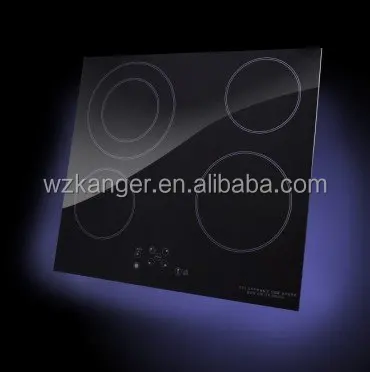 
2018 Kanger induction cooker parts of thick black ceramic glass 