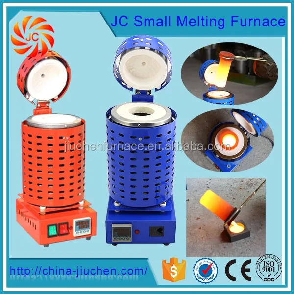 JC portable furnace for melting gold, platinum, silver, precious metal